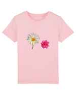 Doua flori Tricou mânecă scurtă  Copii Mini Creator