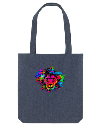 Lion Leo in culori Midnight Blue