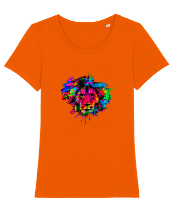 Lion Leo in culori Bright Orange