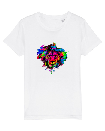 Lion Leo in culori White