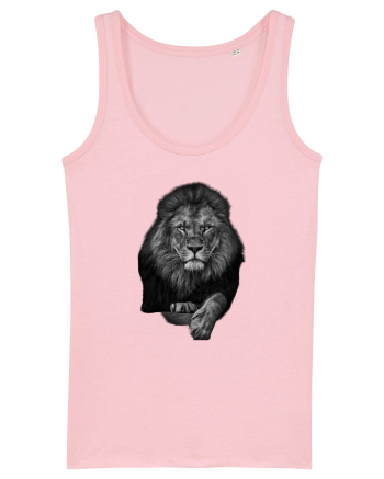 Leu alb negru Cotton Pink