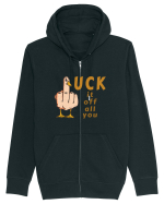 D(F)uck it /off /all /you Hanorac cu fermoar Unisex Connector