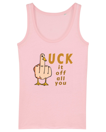 D(F)uck it /off /all /you Cotton Pink