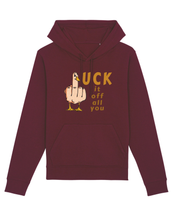 D(F)uck it /off /all /you Burgundy