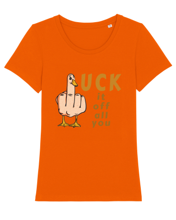 D(F)uck it /off /all /you Bright Orange