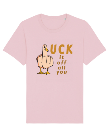 D(F)uck it /off /all /you Cotton Pink