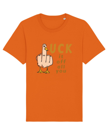 D(F)uck it /off /all /you Bright Orange