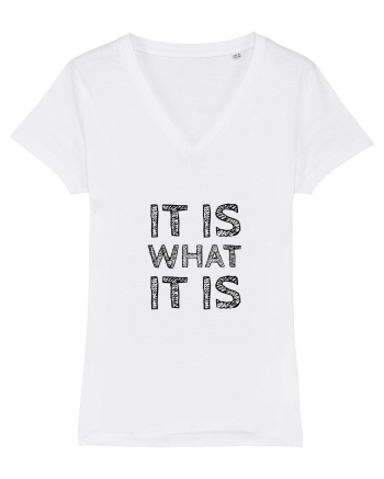 It is what it is White
