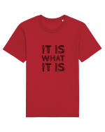It is what it is Tricou mânecă scurtă Unisex Rocker