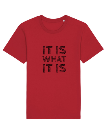 It is what it is Tricou mânecă scurtă Unisex Rocker