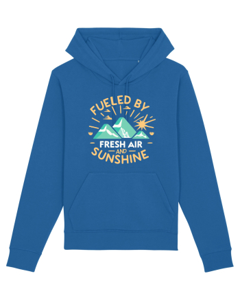 Fueled By Fresh Air And Sunshine (camper) Royal Blue
