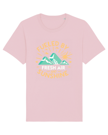 Fueled By Fresh Air And Sunshine (camper) Cotton Pink