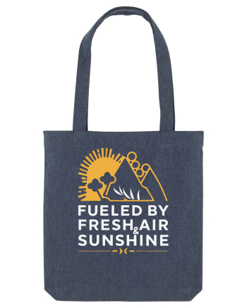 Fueled By Fresh Air And Sunshine (mountain) Midnight Blue