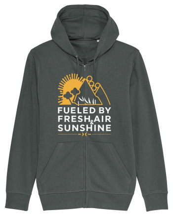 Fueled By Fresh Air And Sunshine (mountain) Anthracite