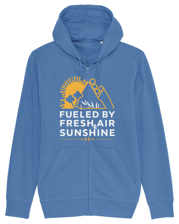 Fueled By Fresh Air And Sunshine (mountain) Bright Blue