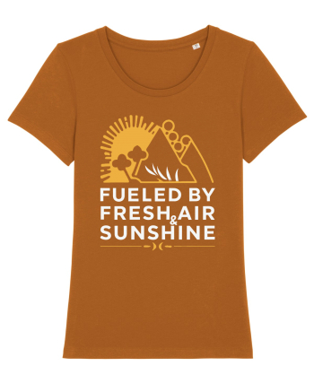 Fueled By Fresh Air And Sunshine (mountain) Roasted Orange