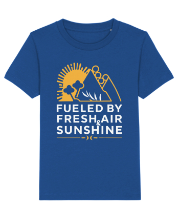 Fueled By Fresh Air And Sunshine (mountain) Majorelle Blue
