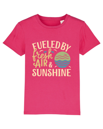 Fueled By Fresh Air And Sunshine (wave) Raspberry