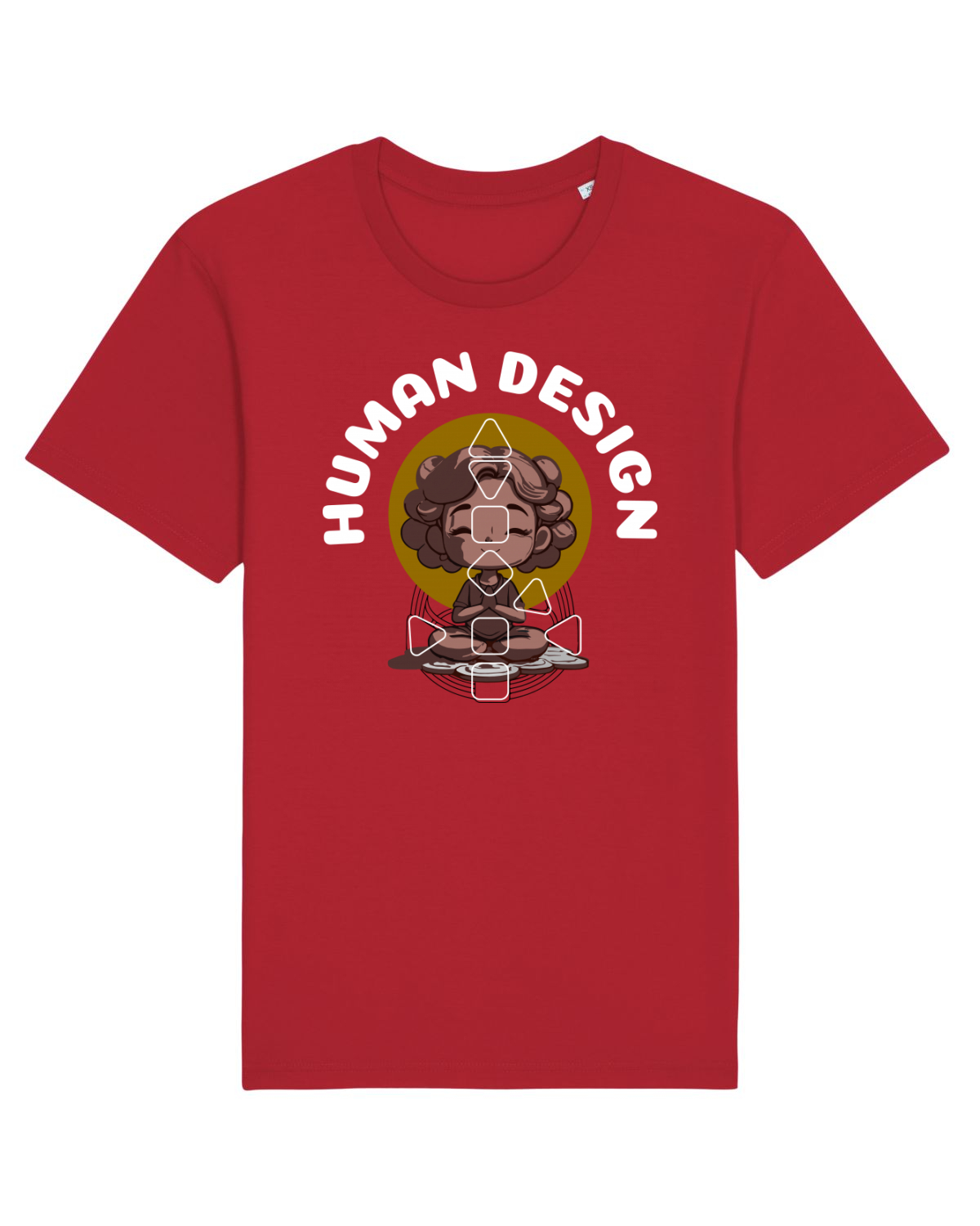 Tricou mânecă scurtă Unisex Rocker Red