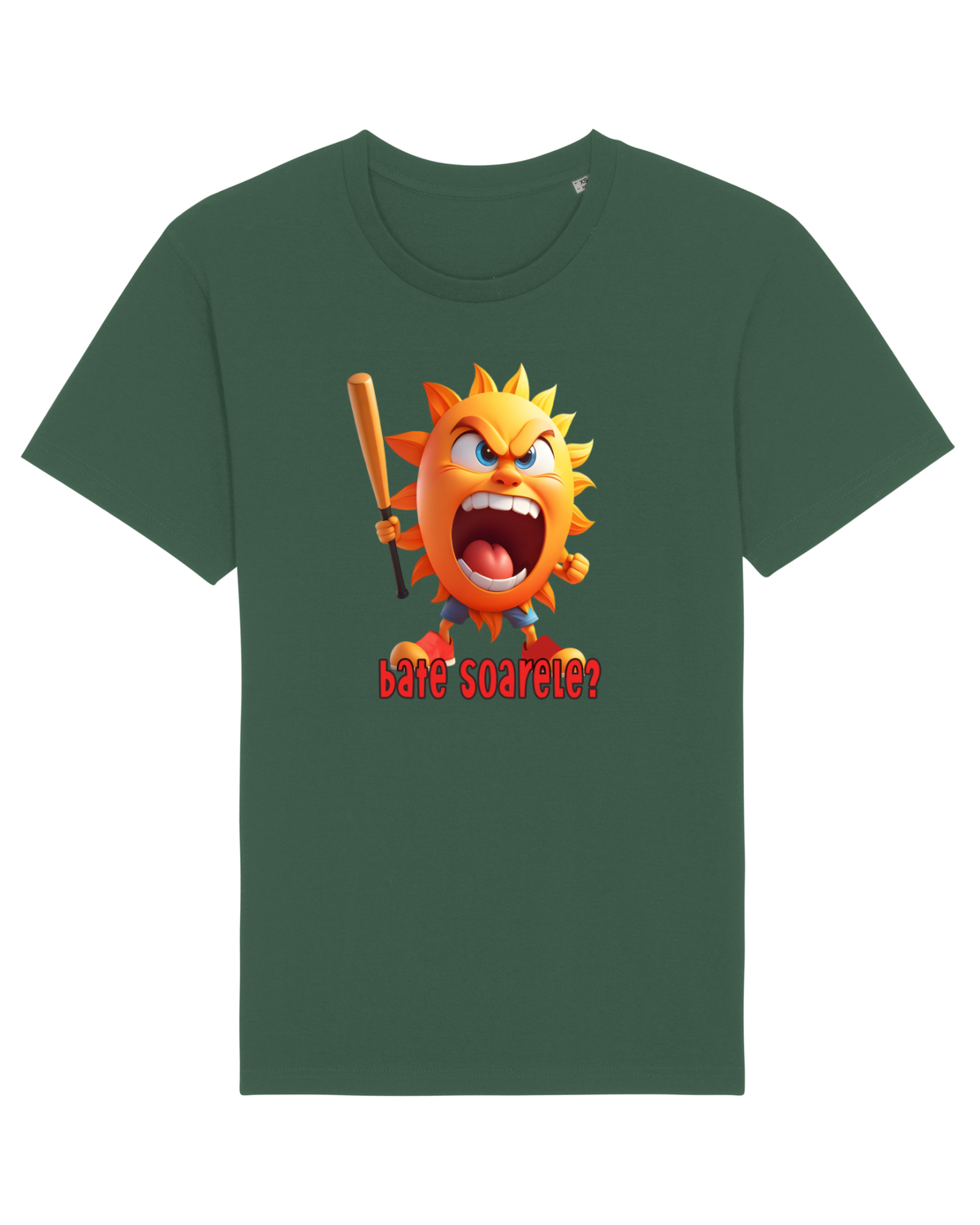 Tricou mânecă scurtă Unisex Rocker Bottle Green