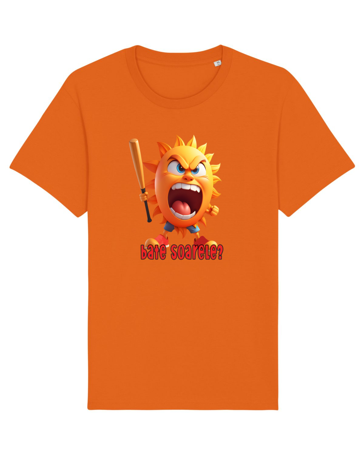 Tricou mânecă scurtă Unisex Rocker Bright Orange