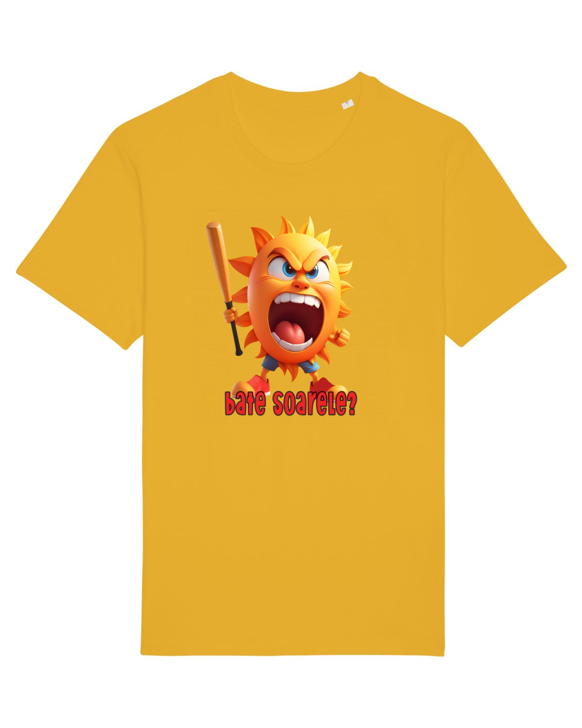 Tricou mânecă scurtă Unisex Rocker Spectra Yellow