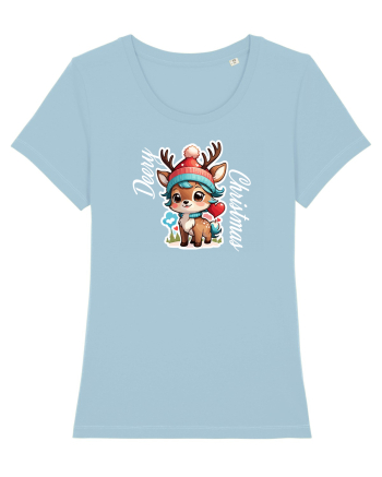 Deery  Christmas Sky Blue