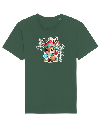 Deery  Christmas Bottle Green