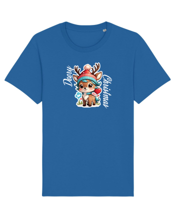 Deery  Christmas Royal Blue