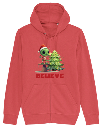 cu extraterestrii de Craciun - Believe Carmine Red
