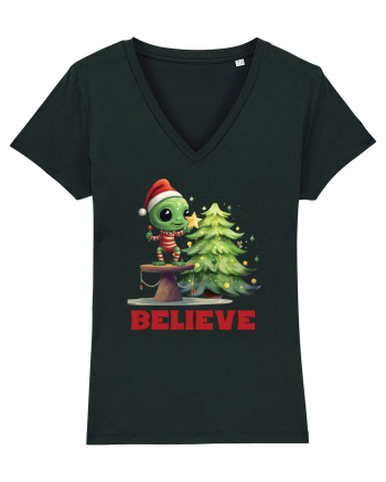 cu extraterestrii de Craciun - Believe Black