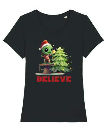 cu extraterestrii de Craciun - Believe Black