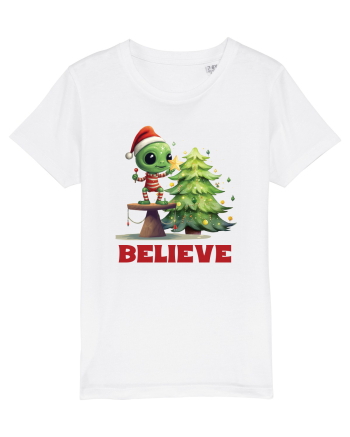cu extraterestrii de Craciun - Believe White