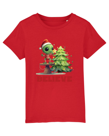 cu extraterestrii de Craciun - Believe Red