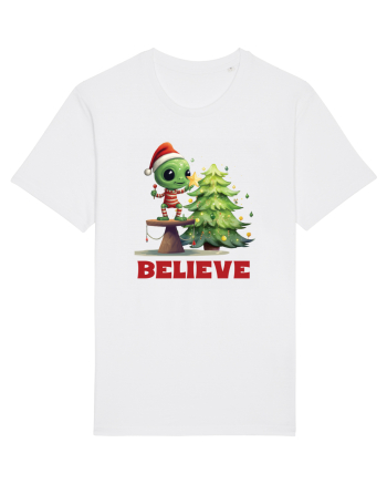 cu extraterestrii de Craciun - Believe White