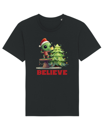 cu extraterestrii de Craciun - Believe Black