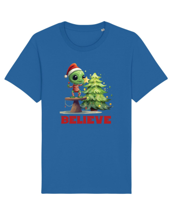 cu extraterestrii de Craciun - Believe Royal Blue