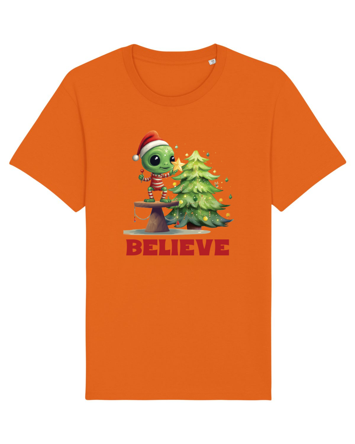 Tricou mânecă scurtă Unisex Rocker Bright Orange