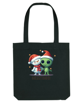 cu extraterestrii de Craciun - Greetings from Outer Christmas Black