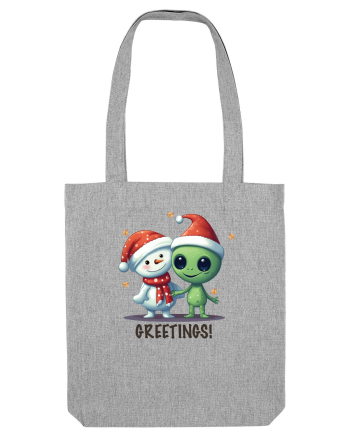 cu extraterestrii de Craciun - Greetings from Outer Christmas Heather Grey