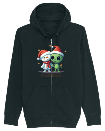 cu extraterestrii de Craciun - Greetings from Outer Christmas Black