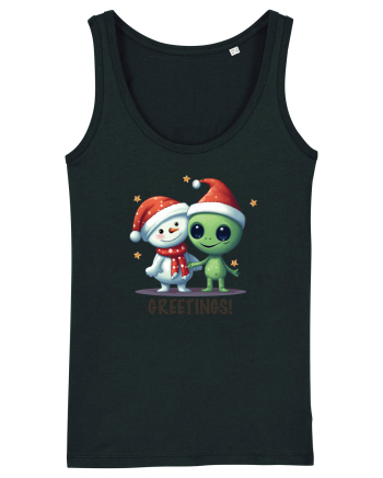 cu extraterestrii de Craciun - Greetings from Outer Christmas Black