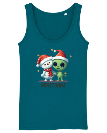 cu extraterestrii de Craciun - Greetings from Outer Christmas Ocean Depth