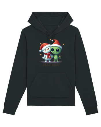 cu extraterestrii de Craciun - Greetings from Outer Christmas Black