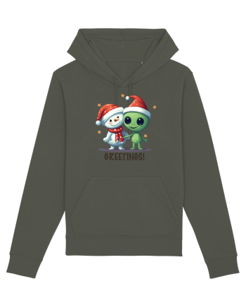 cu extraterestrii de Craciun - Greetings from Outer Christmas Khaki