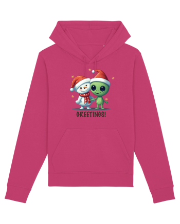 cu extraterestrii de Craciun - Greetings from Outer Christmas Raspberry