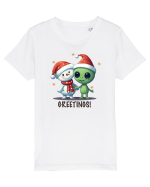 cu extraterestrii de Craciun - Greetings from Outer Christmas Tricou mânecă scurtă  Copii Mini Creator