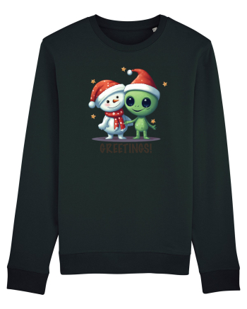 cu extraterestrii de Craciun - Greetings from Outer Christmas Black