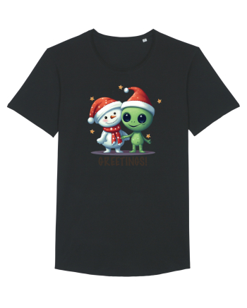 cu extraterestrii de Craciun - Greetings from Outer Christmas Black