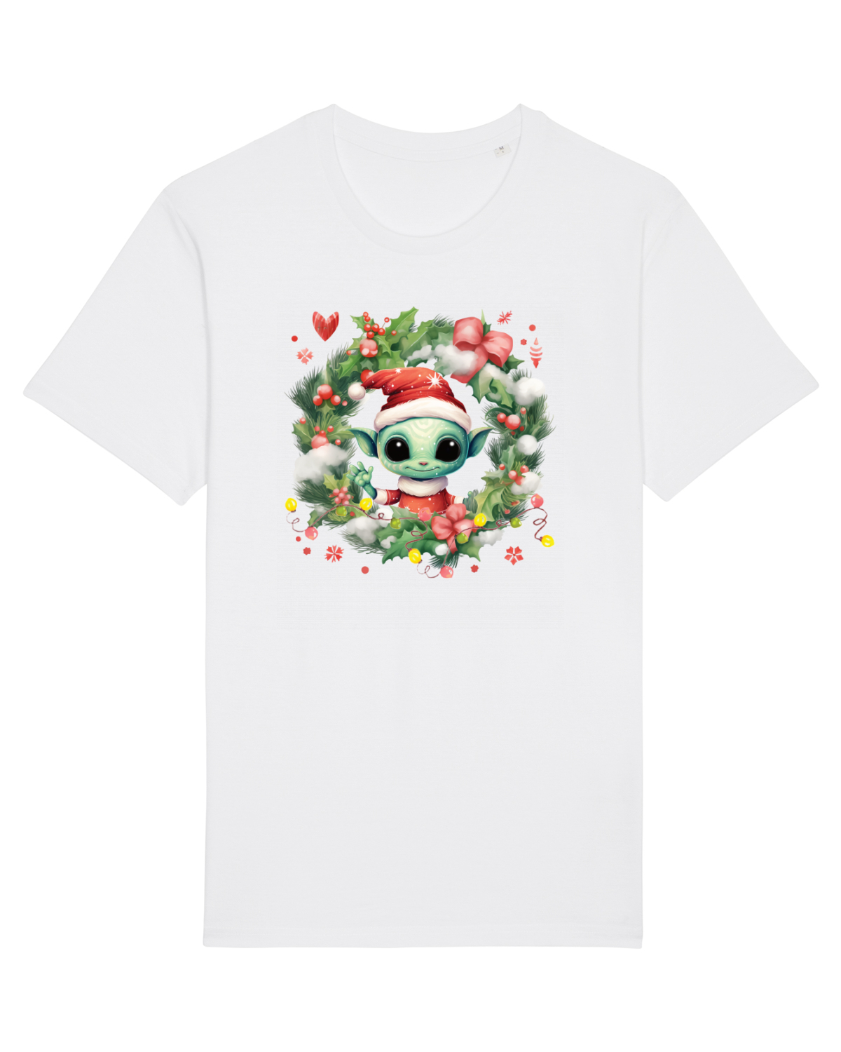 Tricou mânecă scurtă Unisex Rocker White